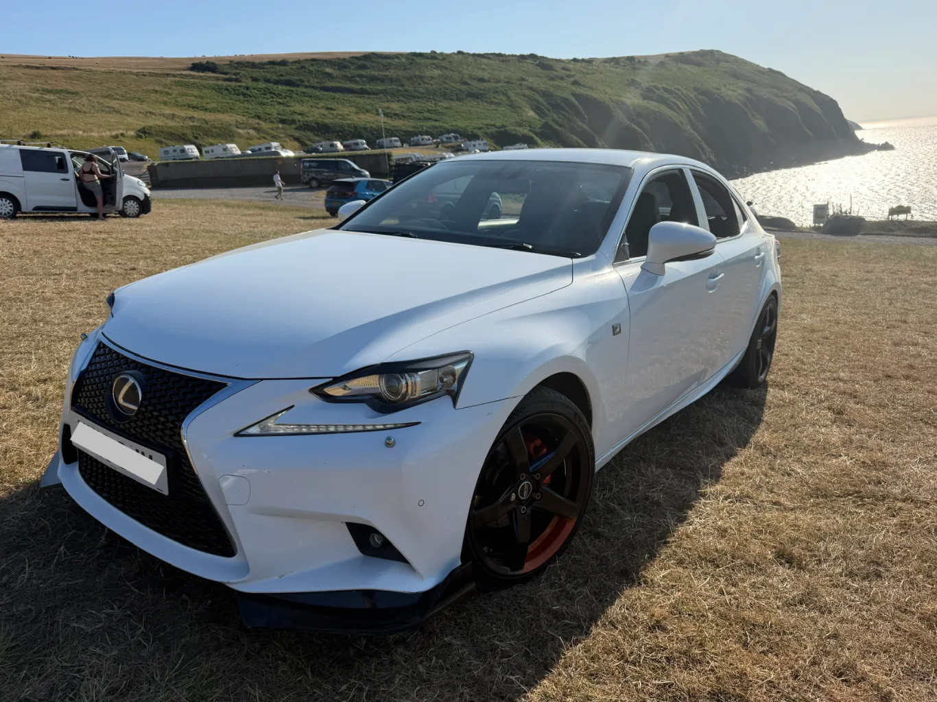Lexus IS300h F Sport prepared for the UK market